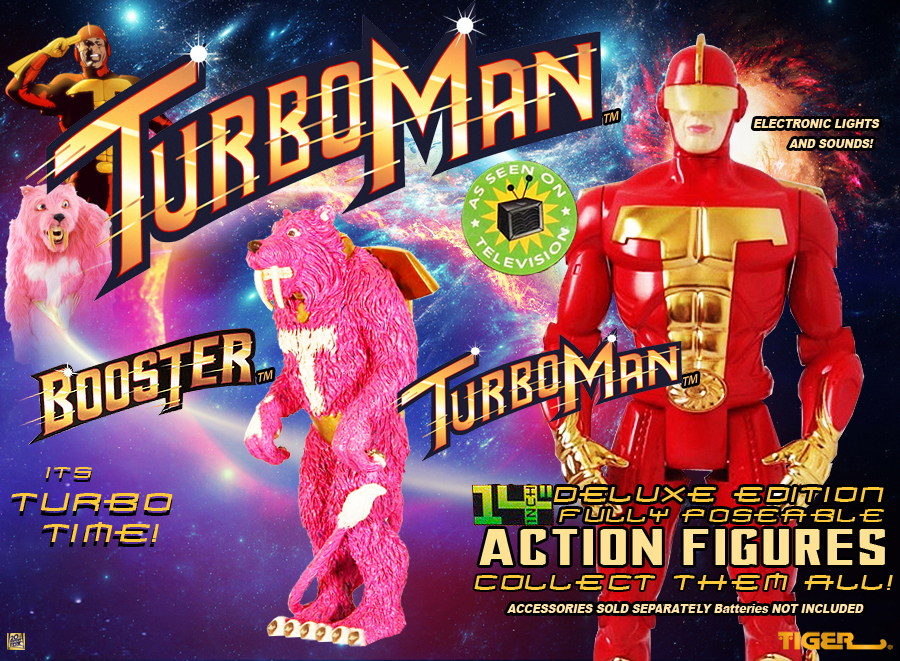 Turboman Figures Turboman And Booster by captainjaze on DeviantArt