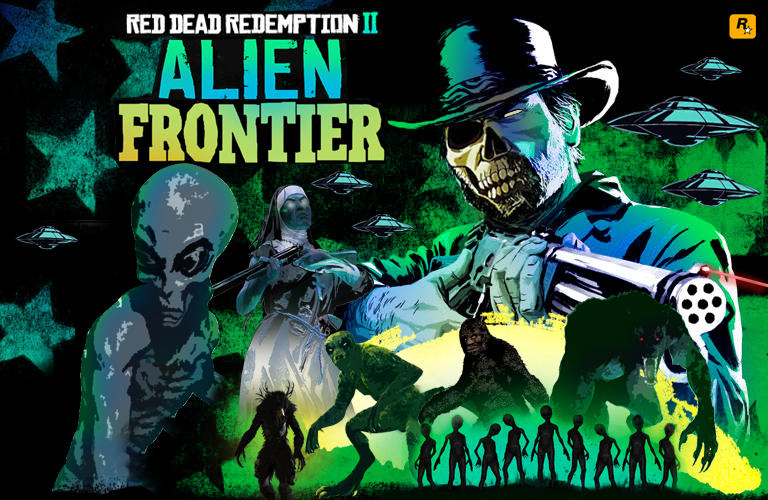 Red Dead Redemption 2 Alien Frontier by captainjaze on DeviantArt