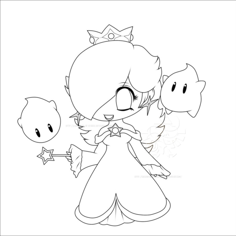 Chibi Rosalina- Lines