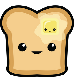 Happy toast, Happy butter