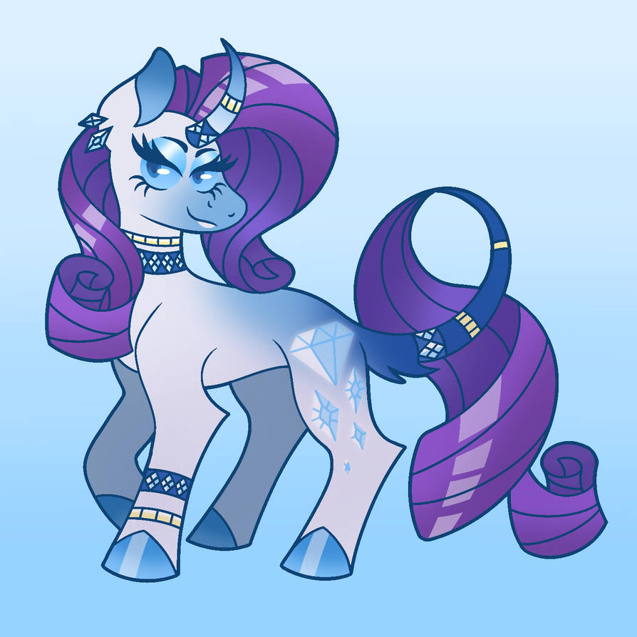 Rarity redesign - My little pony by AlmaDash on DeviantArt