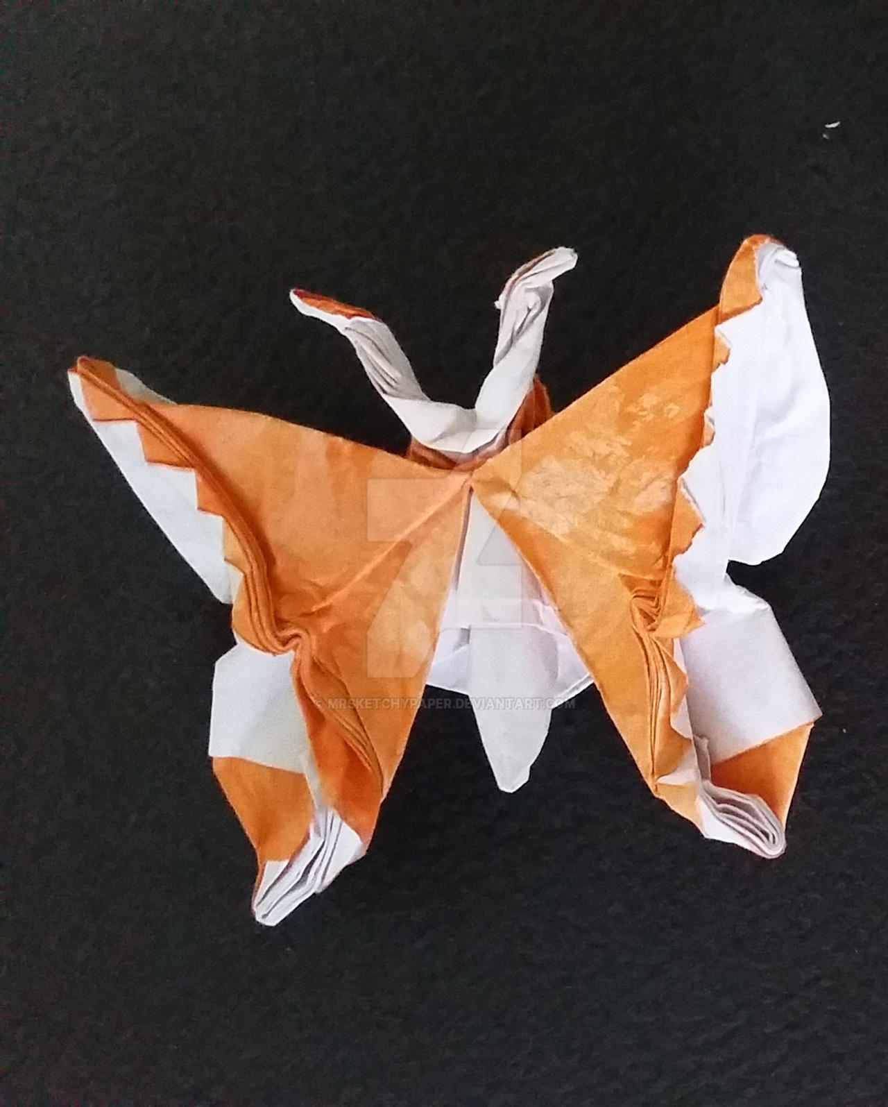 Andy Origami Origami Butterfly designed by Andy Li by MrSketchyPaper on DeviantArt