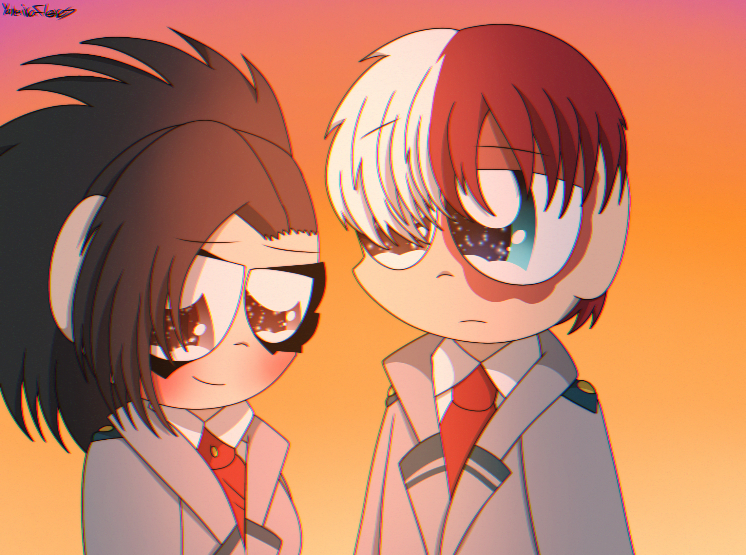 Todoroki X Momo Mha By Emo Metalhead Punki On Deviantart Todoroki X Momo Mha By Emo Metalhead Punki On Deviantart