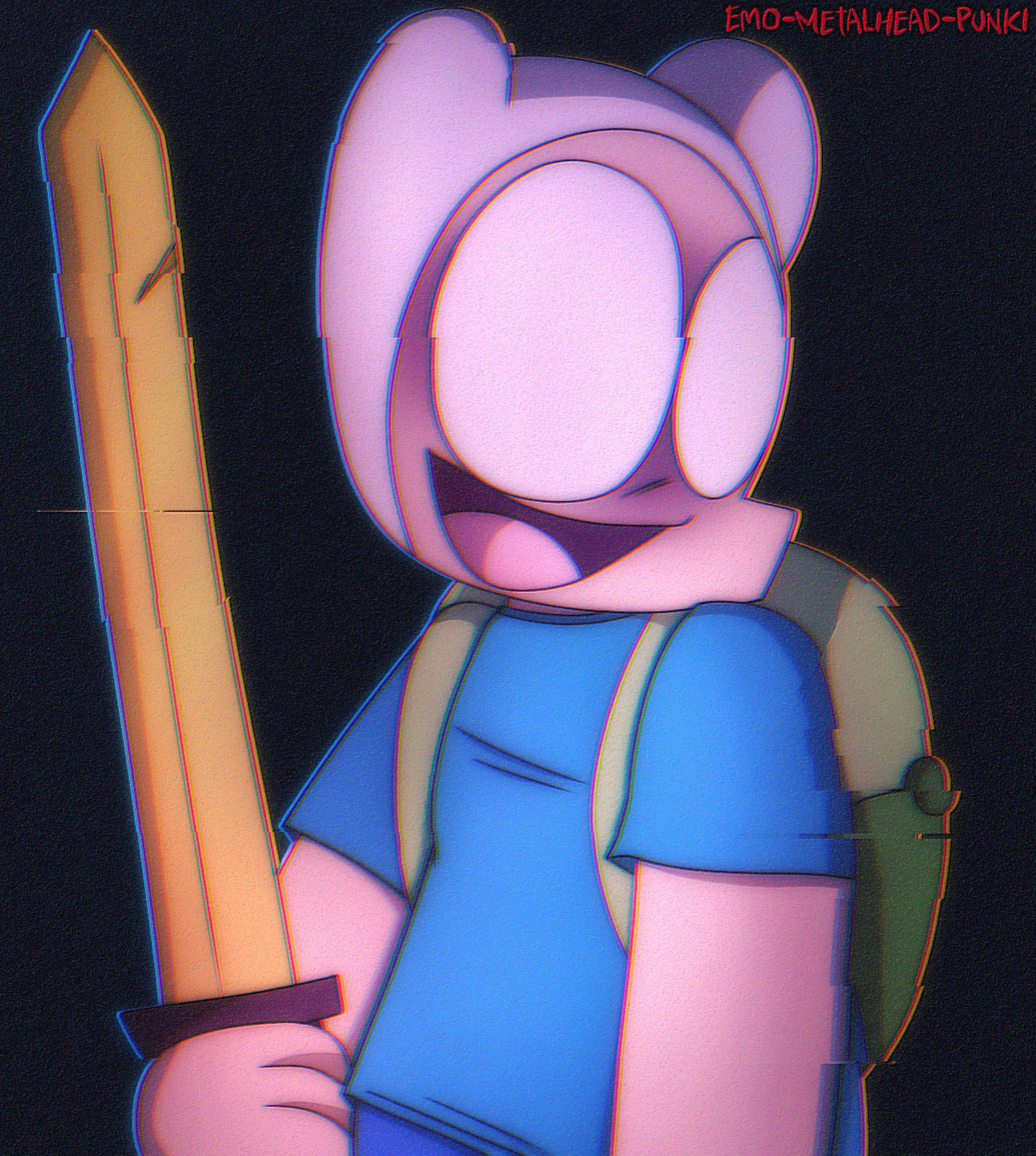 FNF X PIBBY] Corrupted Finn But Bad Style by 1238thiago on DeviantArt