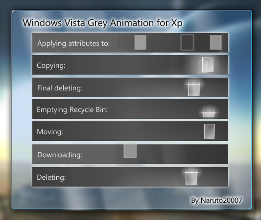 Windows Vista Animation - Grey