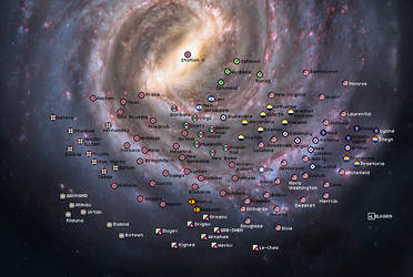 Land of Confusion- Galaxy Map: 2301(Preview) by Beastboss