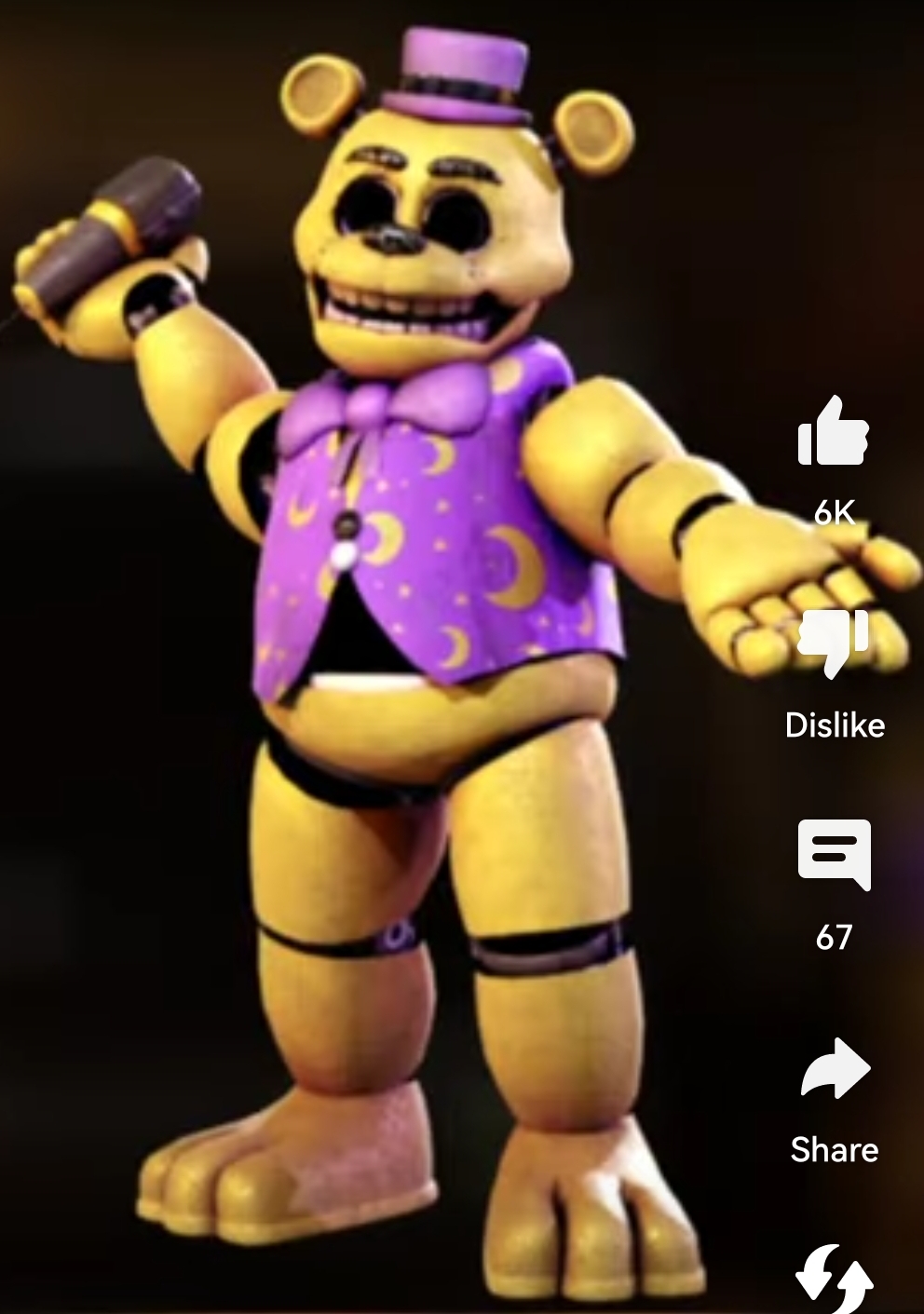 Frearbear Hand Trtbn fredbear 2.0 by Mclsr on DeviantArt