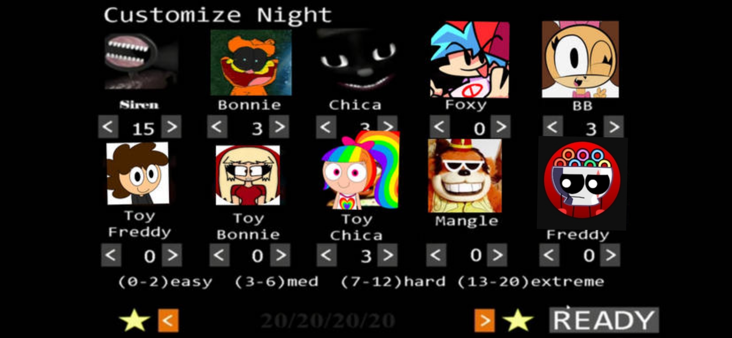 Ultimate Custom Night Home Screen! by Greenjelly-12 on DeviantArt