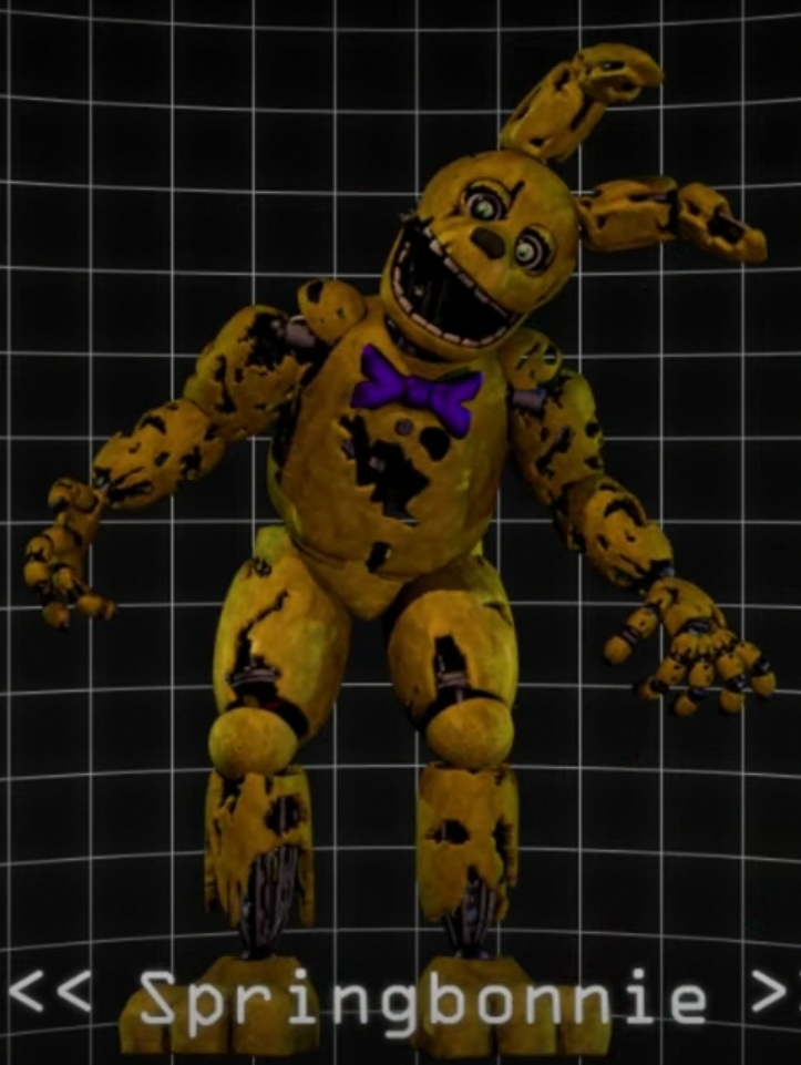 Fnab 1 springbonnie by Mclsr on DeviantArt