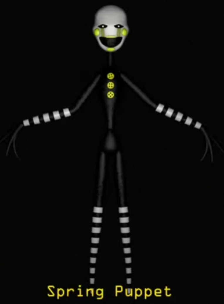 Fnaffd remake spring puppet by Mclsr on DeviantArt
