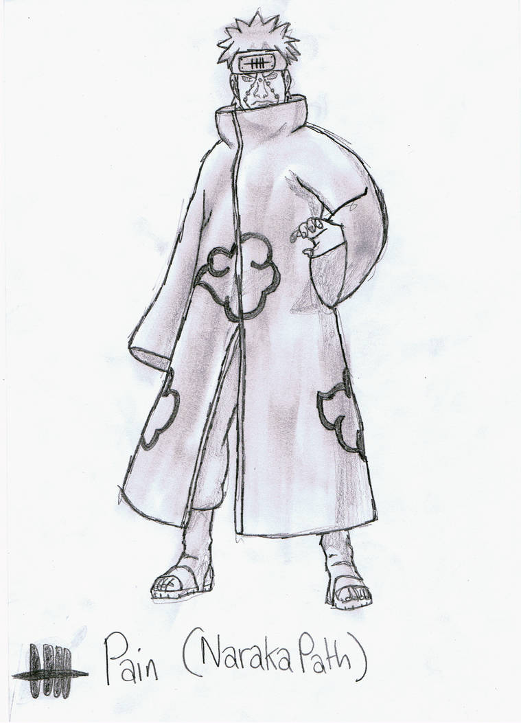 Pain - Naraka Path - by GeckoPutt on DeviantArt