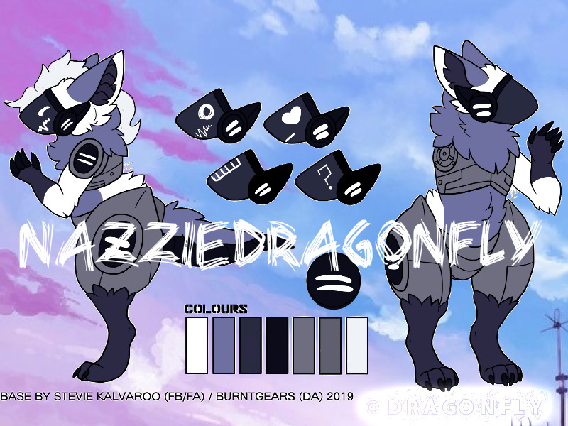First Protogen! by NazzieDragonfly on DeviantArt