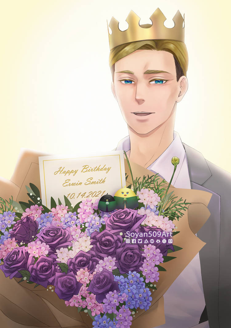 Erwin Happy Happy Birthday Erwin Smith by Kitsune-09 on DeviantArt