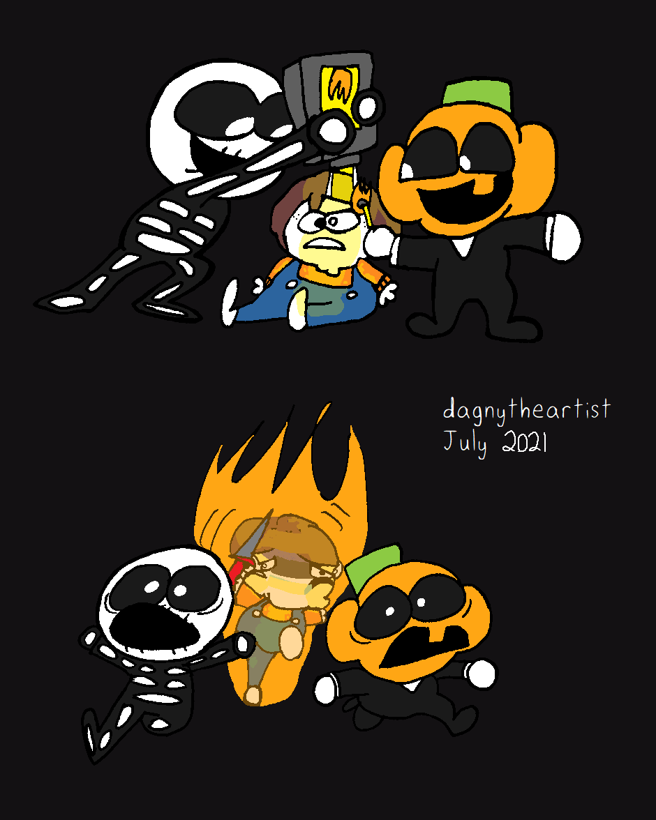 Happy Spooky Month! by HapiToons on Newgrounds