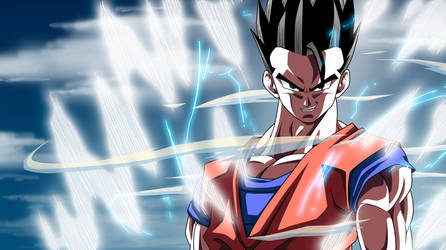 Mystic Gohan Powers Up: DBKai