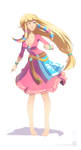 Skyward Sword: Carefree Zelda by moxie2D