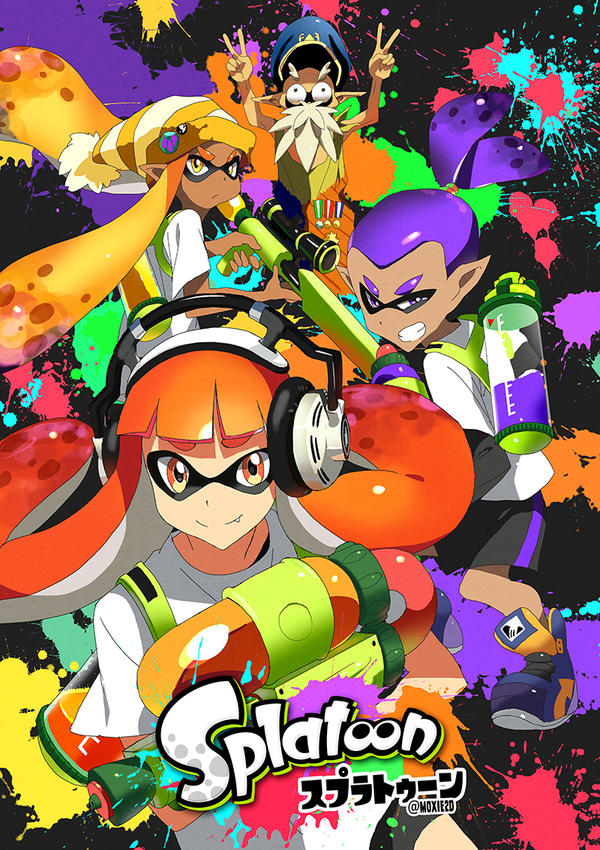 Splatatatatatatatatata Splatoon + Patreon launch by moxie2D
