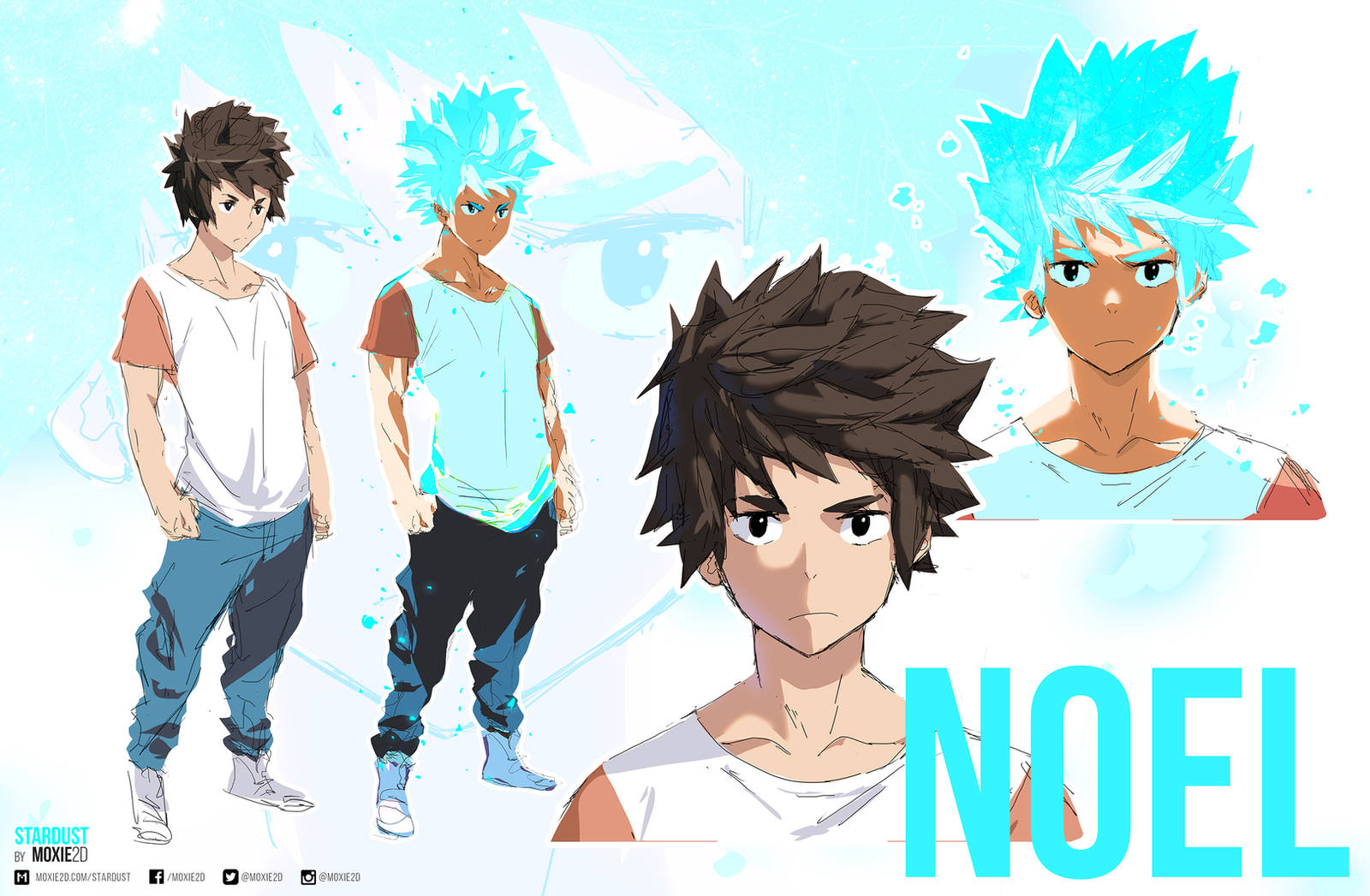Noel - Concept Art | Stardust by moxie2D