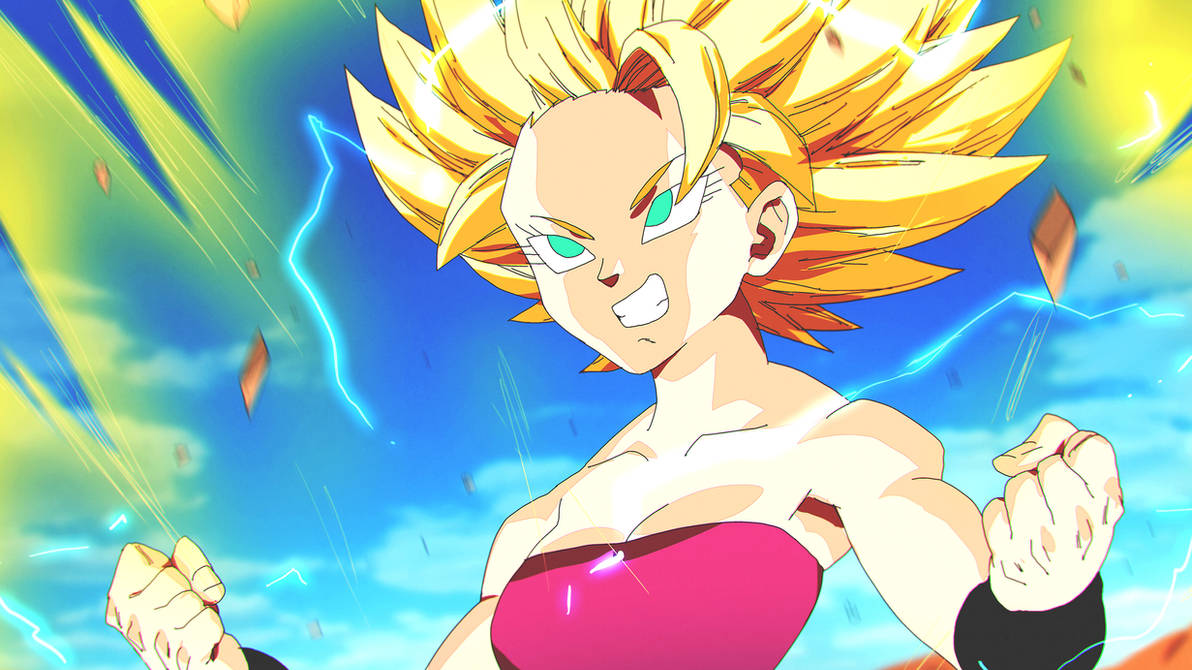 SSj2 Caulifla | Dragon Ball Super by moxie2D