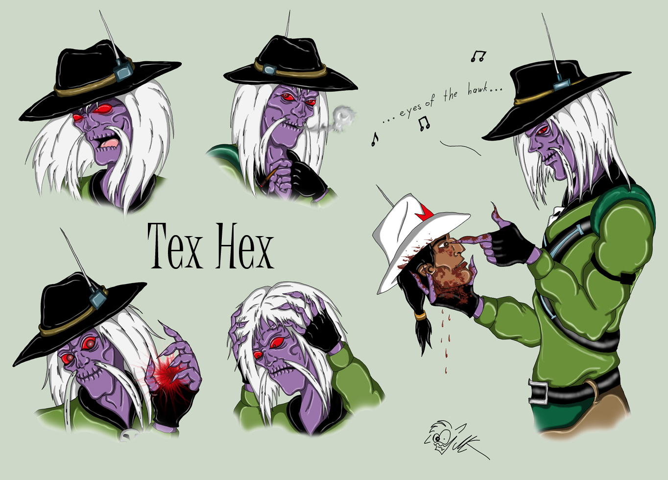 FanArt- Tex Hex by MadKittyCat on DeviantArt