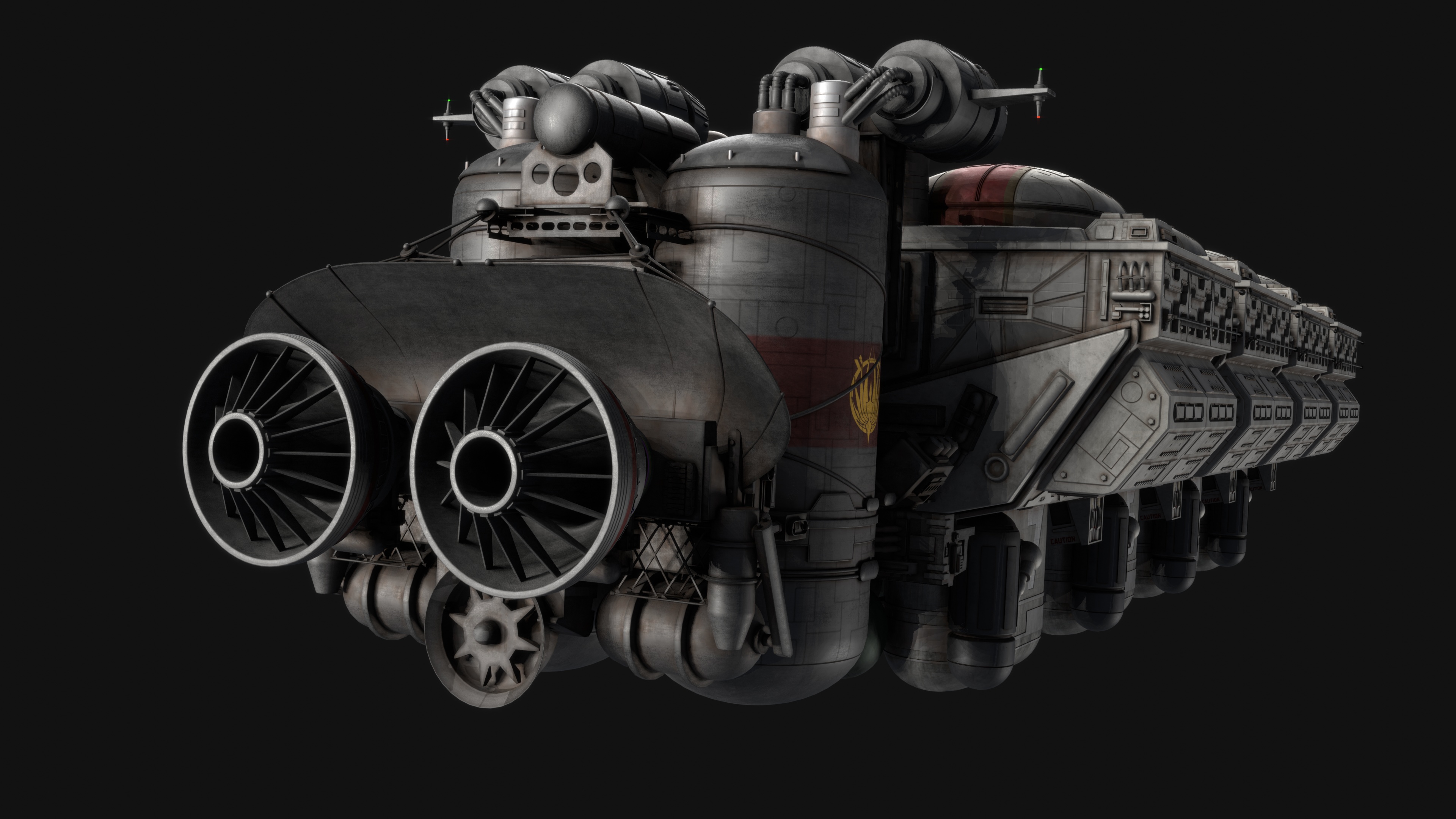 Battlestar Galactica - Daru Mozu Refinery by EVE-Kaneda on DeviantArt