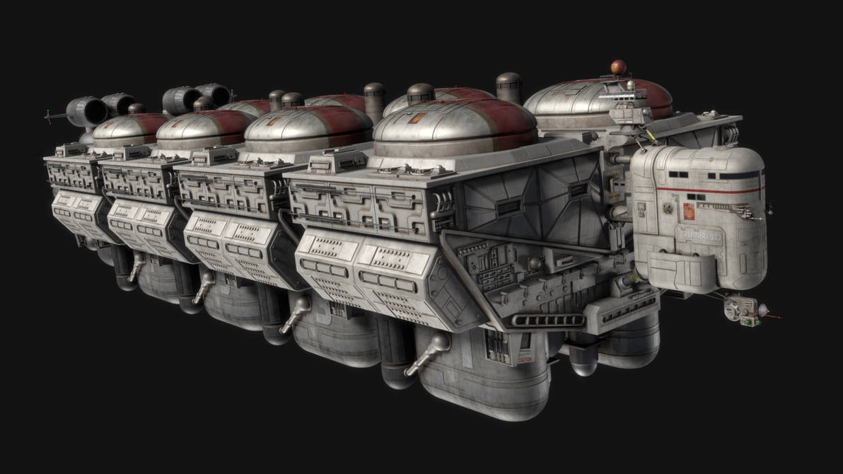 Battlestar Galactica - Daru Mozu Refinery by EVE-Kaneda on DeviantArt