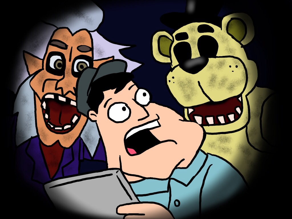 Freddy Fazbear Meet The FNAF Movie (FNAF Art) by mondewebcom on DeviantArt