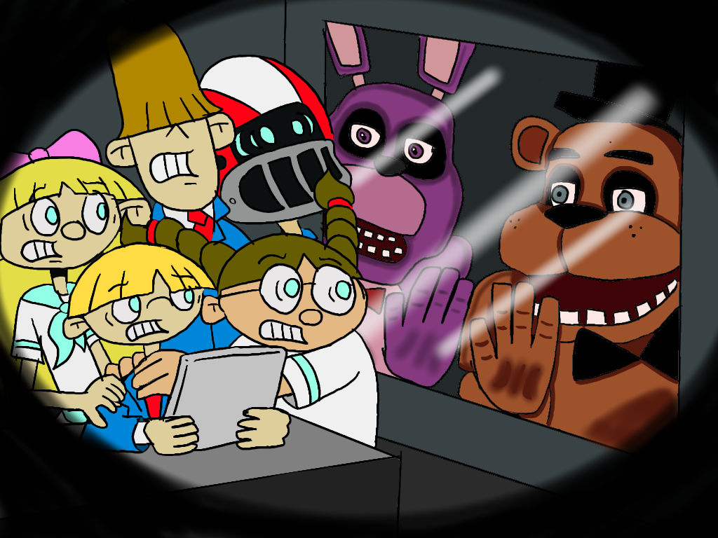 Knd Five Nights At Freddy S With Dcfdtl By Ultrasponge On Deviantart