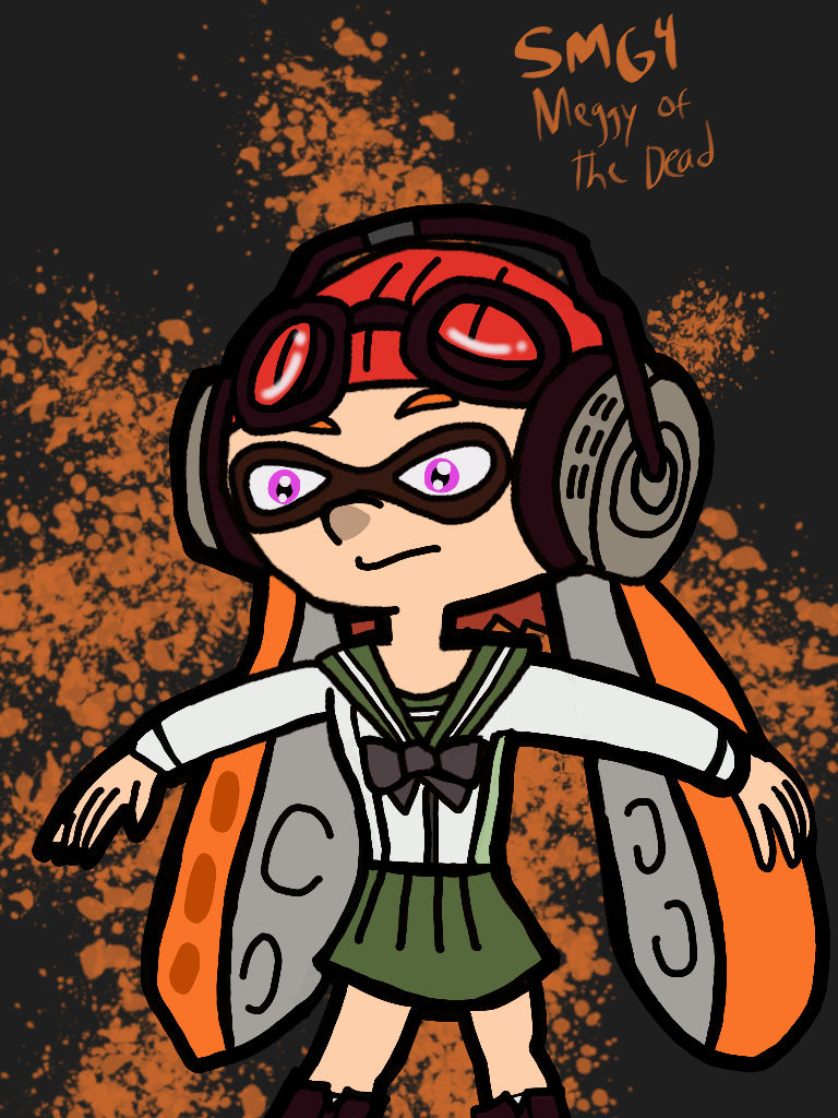 SMG4 - Meggy of the Dead by Ultrasponge on DeviantArt
