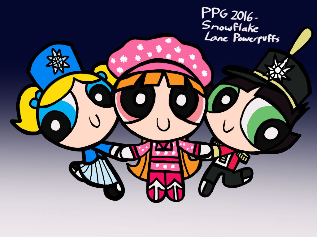 Pffj Snowflake PPG 2016 - Snowflake Lane Powerpuffs by Ultrasponge on DeviantArt