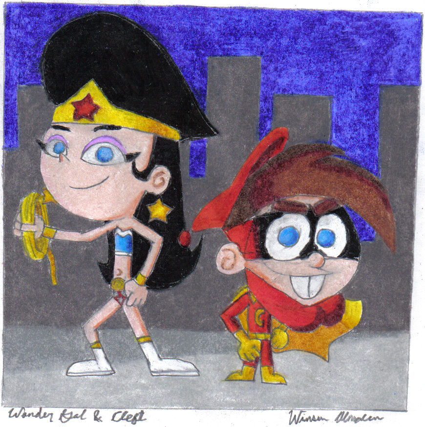 Wonder Gal and Cleft