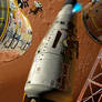 Mars Shuttlecraft Departing