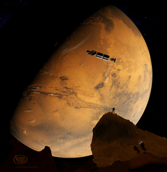 Mars from Phobos