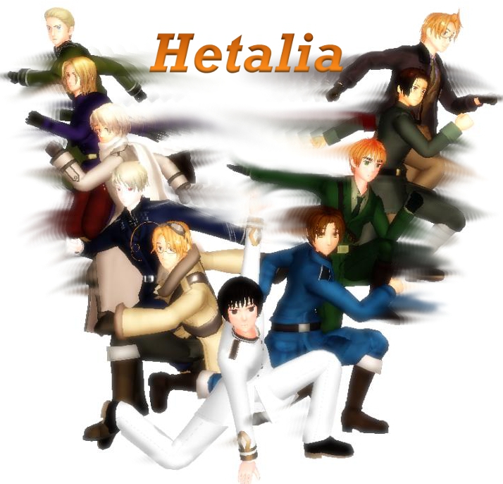 Hetalia MMD - CD Cover