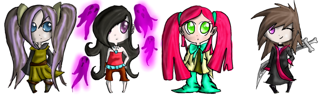 Assorted Chibi Girl Adoptables .::OPEN::.