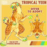tropical yeen | closed