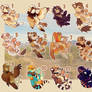 desert animal collab adopts with skipper