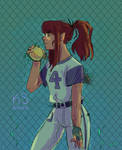 Sketch: Softball by KinSyke