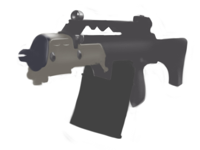 Painting: G36C - Stage 1