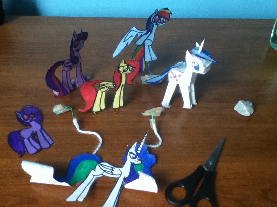 Pony Paper Crafting