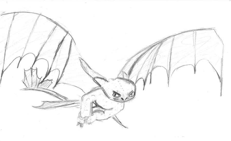 Toothless Large Drawing Toothless by DDrawzAwesome on DeviantArt