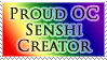 Proud OC Senshi Creator STAMP