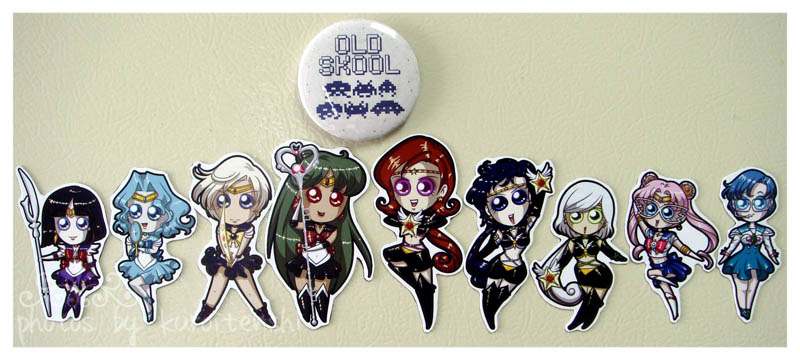 2013 Sailormoon Magnets