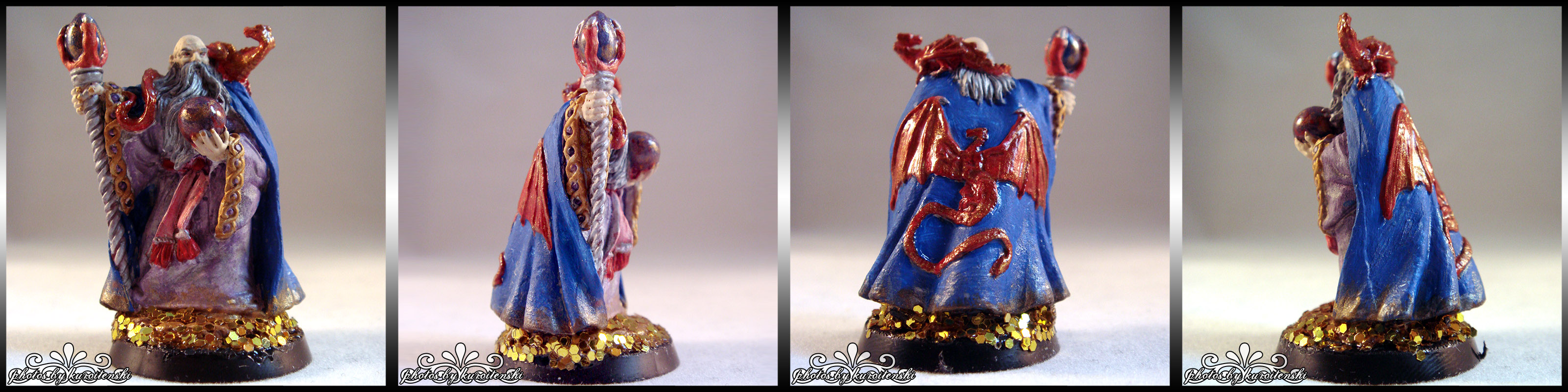 Miniature  07 Dragon Wizard