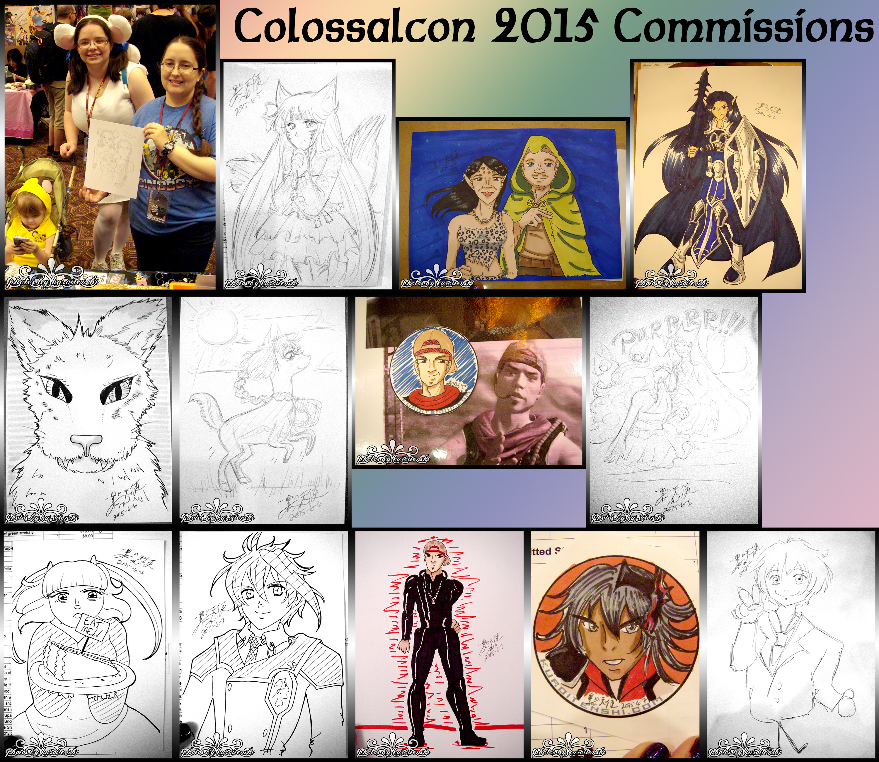 2015 Colossalcon Commissions