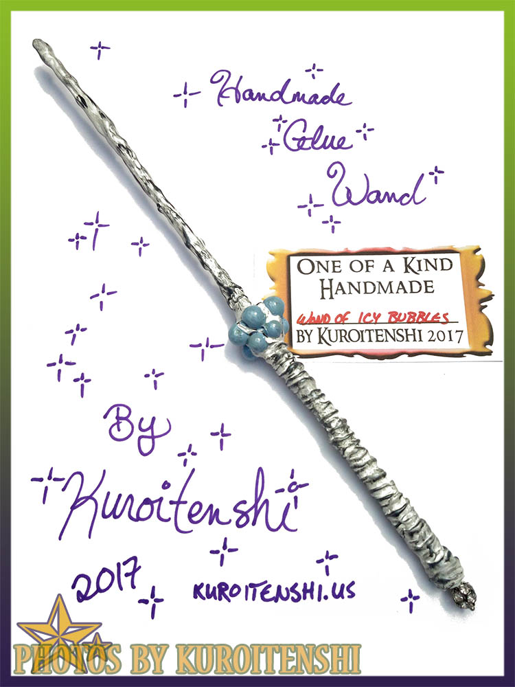 SOLD Wand of Icy Bubbles