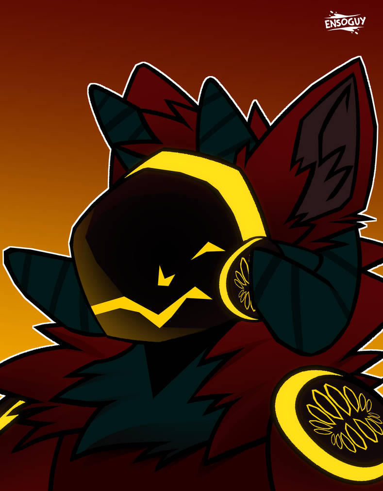 Horned protogen by LakkiTheFox on DeviantArt