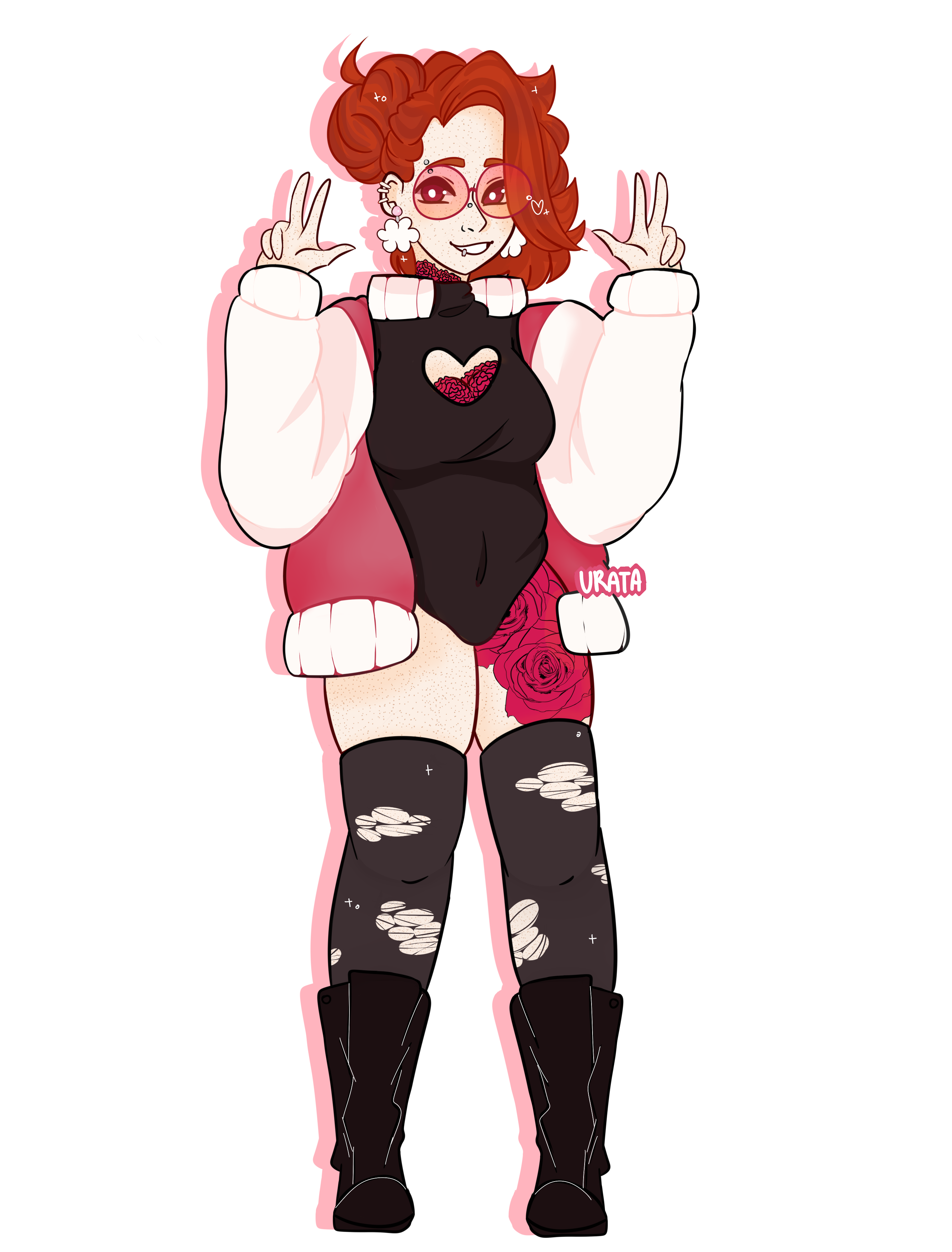 ripped roses by UrataScribbles on DeviantArt