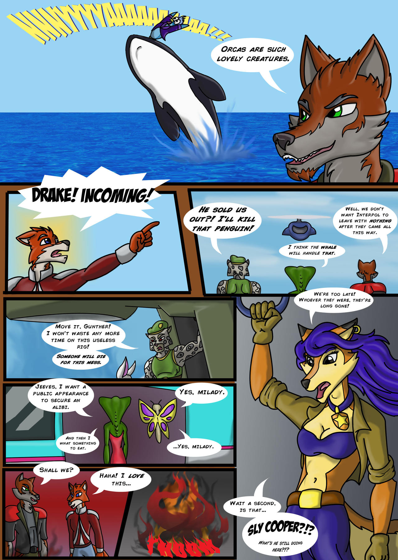 Sly Cooper: Thief of Virtue Page 129