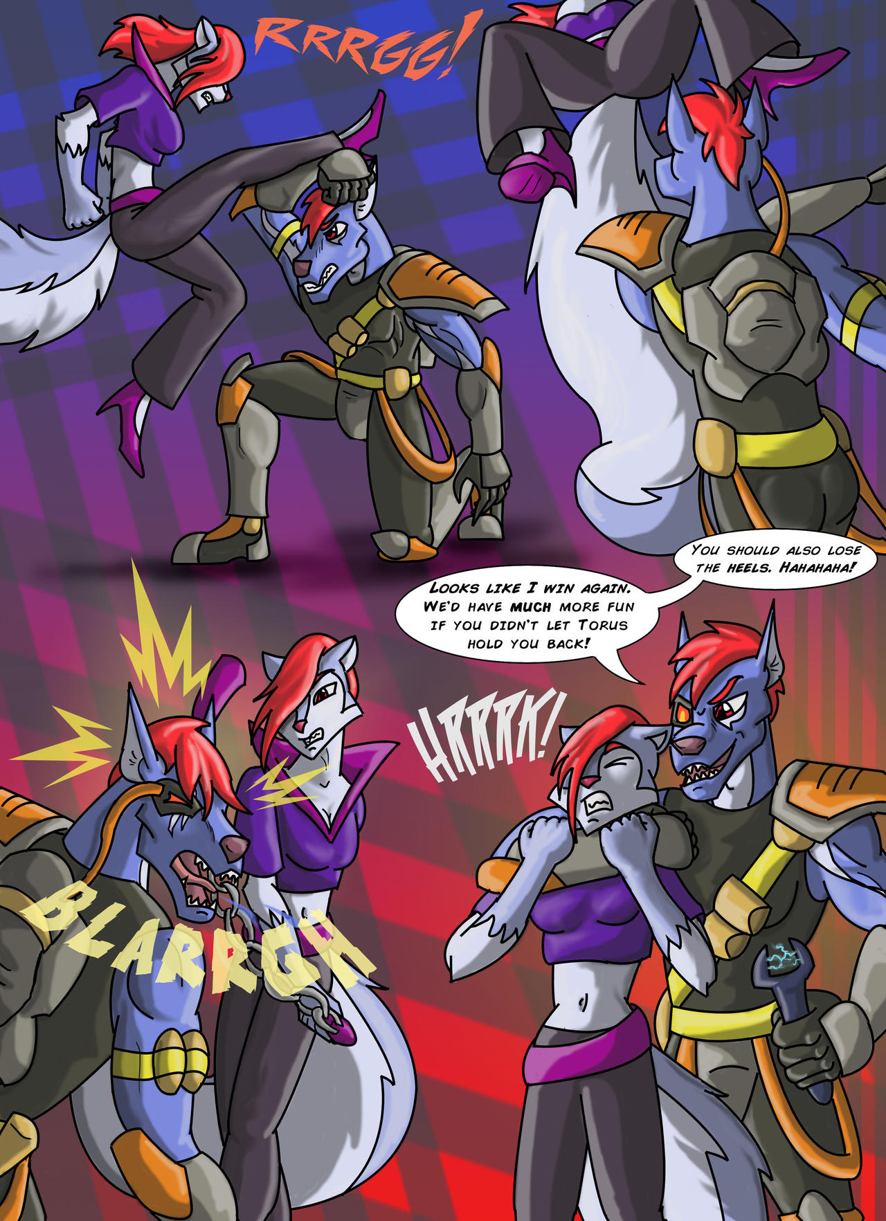 Sly Cooper: Sins of the Fathers (Page Five) by LonePhantom -- Fur